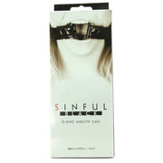 Sinful O-Ring Mouth Gag in Black