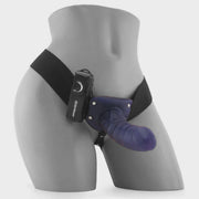 Fetish Fantasy Unisex Hollow Strap-On Vibe in Purple