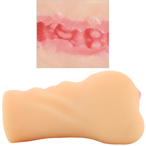 Stroke It Anatomical Pussy Stroker in Ivory