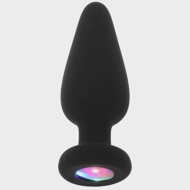 Booty Sparks Light Up Anal Plug in Large
