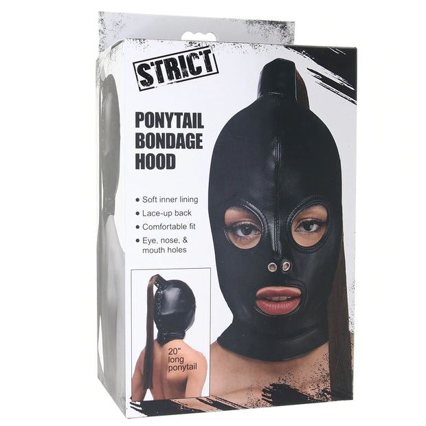 Strict Ponytail Bondage Hood