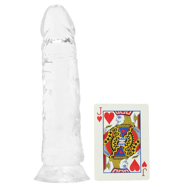 King Cock 8" Clear Cock