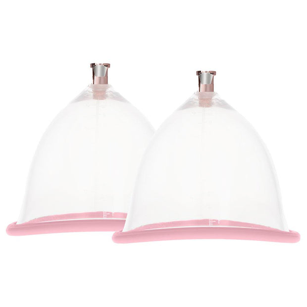 Pumped Rose Gold Breast Pump Set in Large