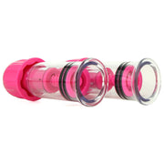 Nipple Play Vacuum Twist Suckers Pink