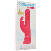 Happy Rabbit Thrusting Silicone Rabbit Vibe Pink