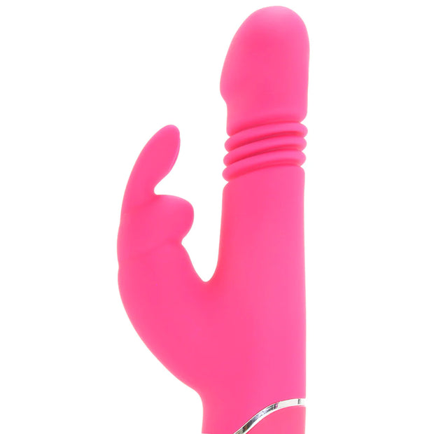 Happy Rabbit Thrusting Silicone Rabbit Vibe Pink