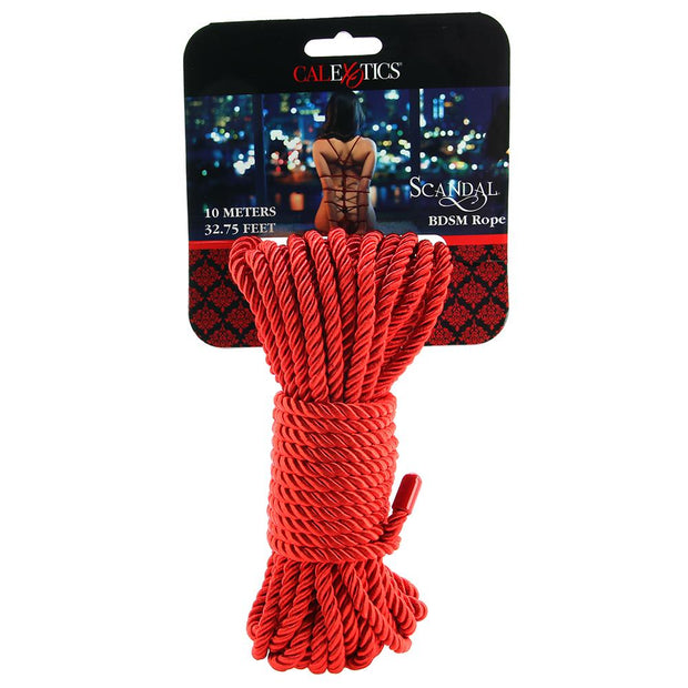 Scandal BDSM Rope 98.5'/30m in Red