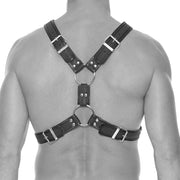 Ouch! Scottish Bonded Leather Harness in S/M