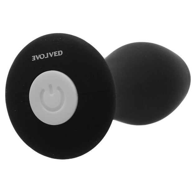 Mighty Mini Vibrating Butt Plug in Black
