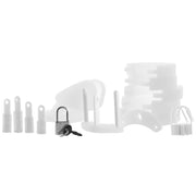 Blueline Silicone Chastity Cage