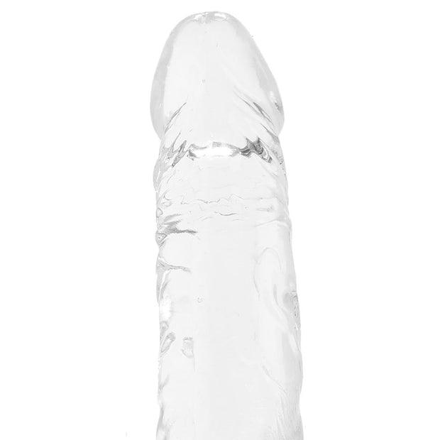 King Cock 8" Clear Cock