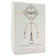 Pumped Rose Gold Breast Pump Set in Large