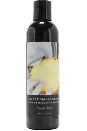 Edible Massage Oil 8oz/237ml in Pineapple