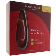 Womanizer Premium 2 Clitoral Stimulator Bordeaux