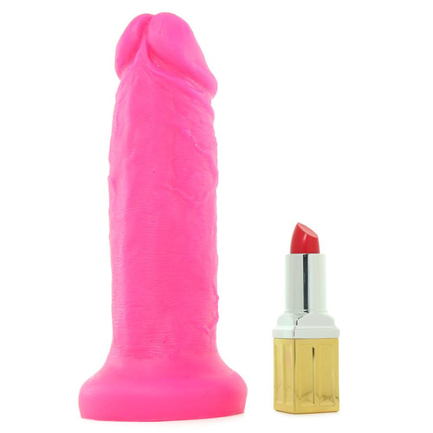 Dillio 6 Inch Chub Dildo in Hot Pink