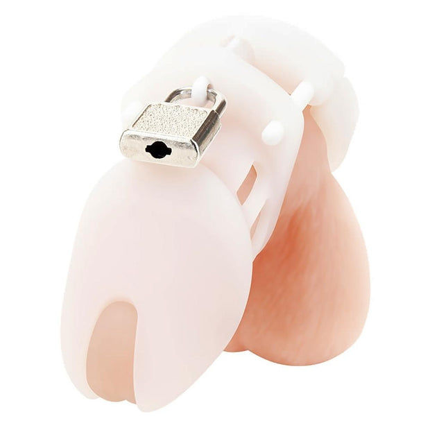 Blueline Silicone Chastity Cage