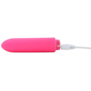 Bam Mini Rechargeable Bullet Vibe in Foxy Pink