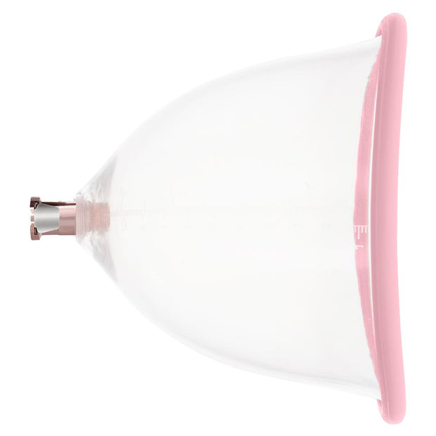 Pumped Rose Gold Breast Pump Set in Large