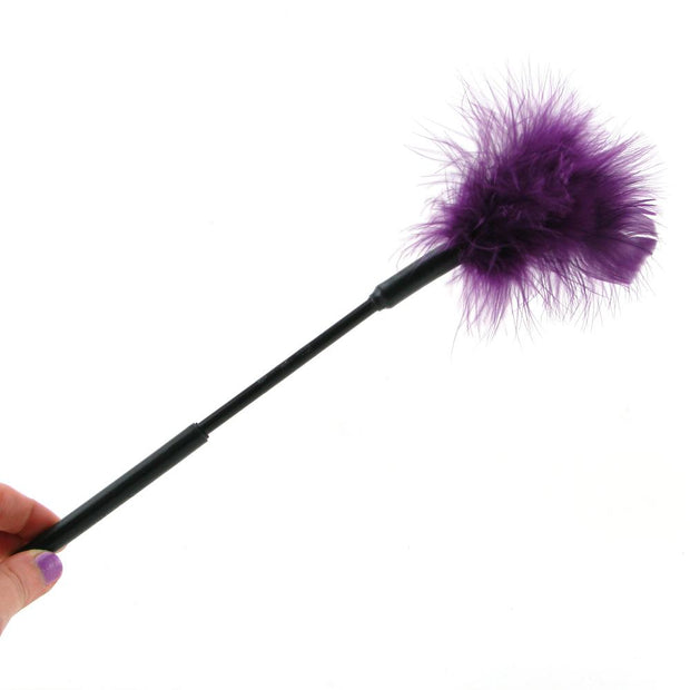 Feather Tickler 7 Inch in Purple