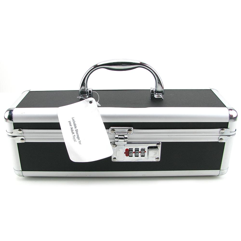 Lockable Small Vibrator Case in Black – SweetPeachBoutique.ca