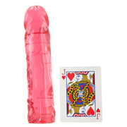 Crystal Jellies 8 Inch Classic Dong in Pink