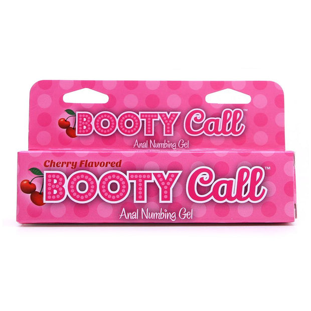 Booty Call Cherry Flavored Anal Numbing Gel in 1.5oz/44ml