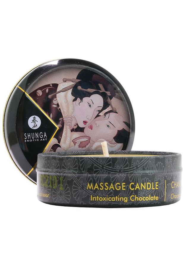 Mini Massage Candle 1oz/30ml in Intoxicating Chocolate