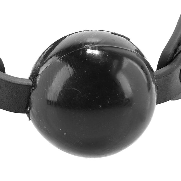 Sex & Mischief Fishnet Ball Gag Black