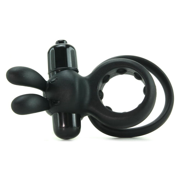 OHare Silicone Vibrating Cock Ring in Black