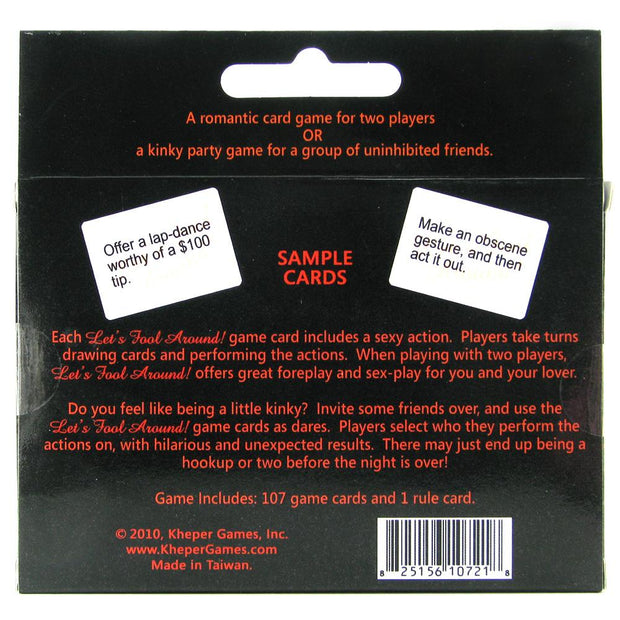 Let's Fool Around The Card Game