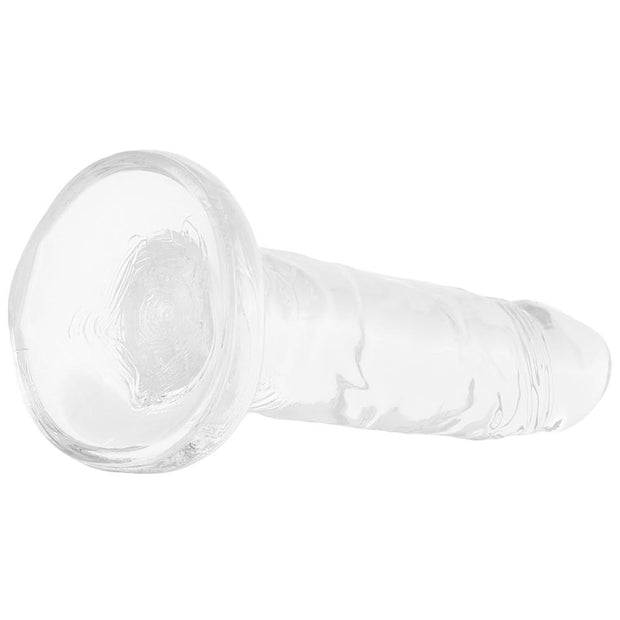 King Cock 6 Inch Dildo in Clear