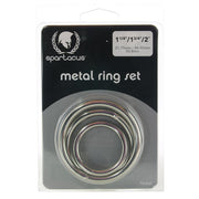 Metal Cock Ring Set