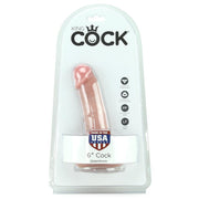 King Cock 6" Dildo in Flesh