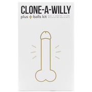 Clone-A-Willy & Balls Vibe Kit in Light Skin Tone