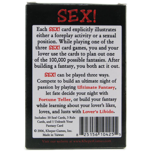 Sex! Card Game