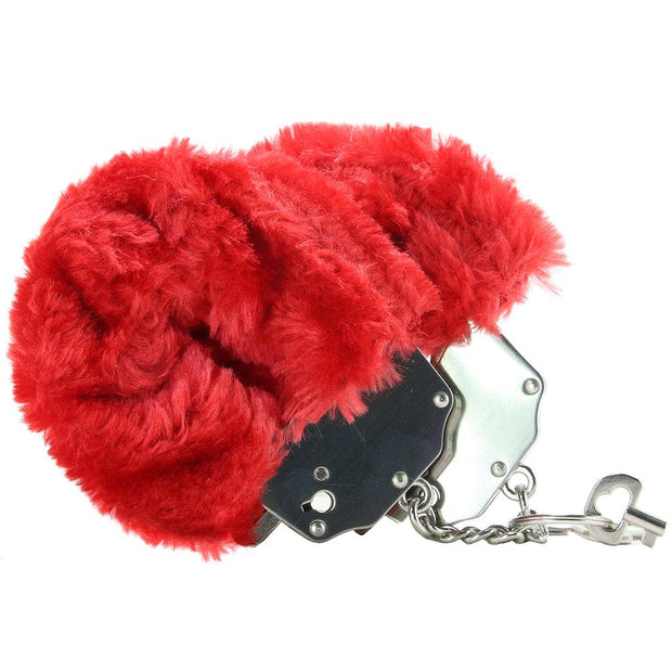 Fetish Fantasy Furry Cuffs in Red