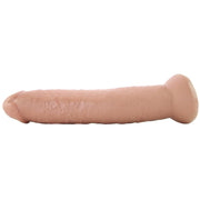 King Cock 13 Inch Ivory White Flesh Tan Suction Cup No Balls Dildo