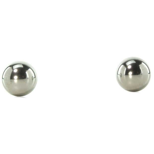 Ouch! Medium Weight Stainless Steel Ben-Wa Balls in Silver