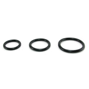 Silicone Support Cock Rings in Black