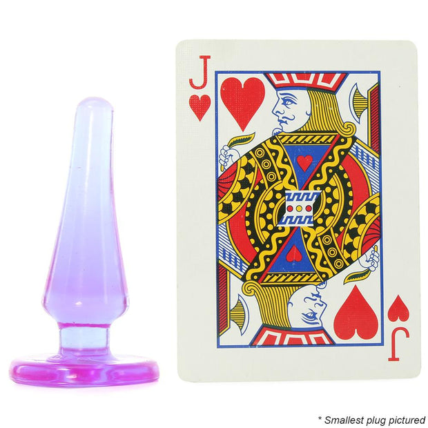 Crystal Jellies Anal Initiation Kit in Purple