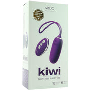 Kiwi Rechargeable Insertable Vibe in Deep Purple