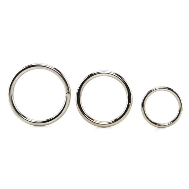 Metal Cock Ring Set