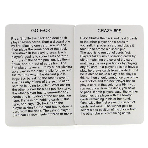 Go F*ck Card Game