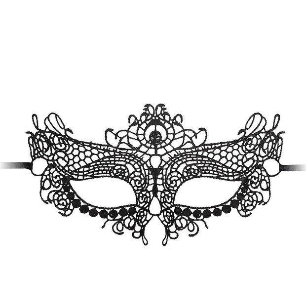 Ouch! Queen Lace Mask in Black