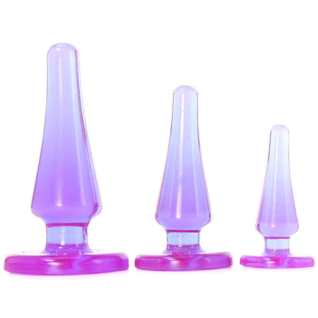 Crystal Jellies Anal Initiation Kit in Purple