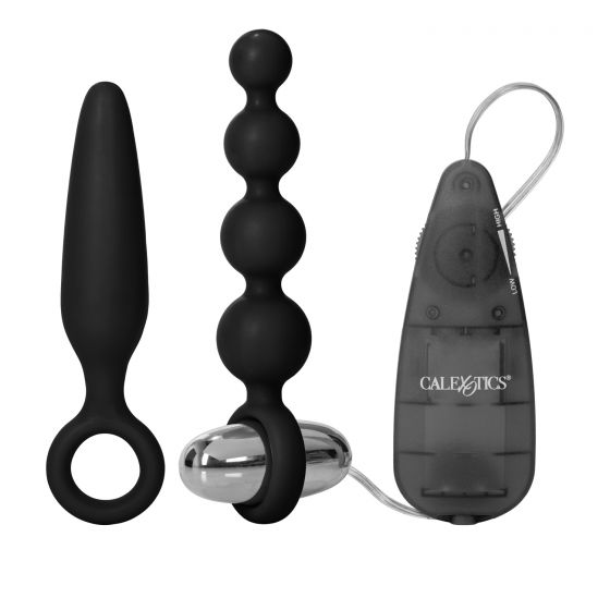 Booty Call Booty Vibro Kit in Black