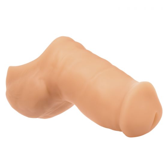 Packer Gear Stand-To-Pee Ultra Soft Packer Ivory White Flesh Attachment Bulge Enchancer