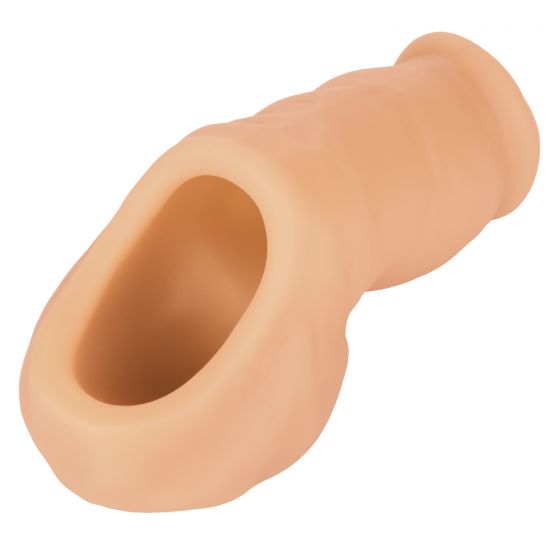 Packer Gear Stand-To-Pee Ultra Soft Packer Ivory White Flesh Attachment Bulge Enchancer